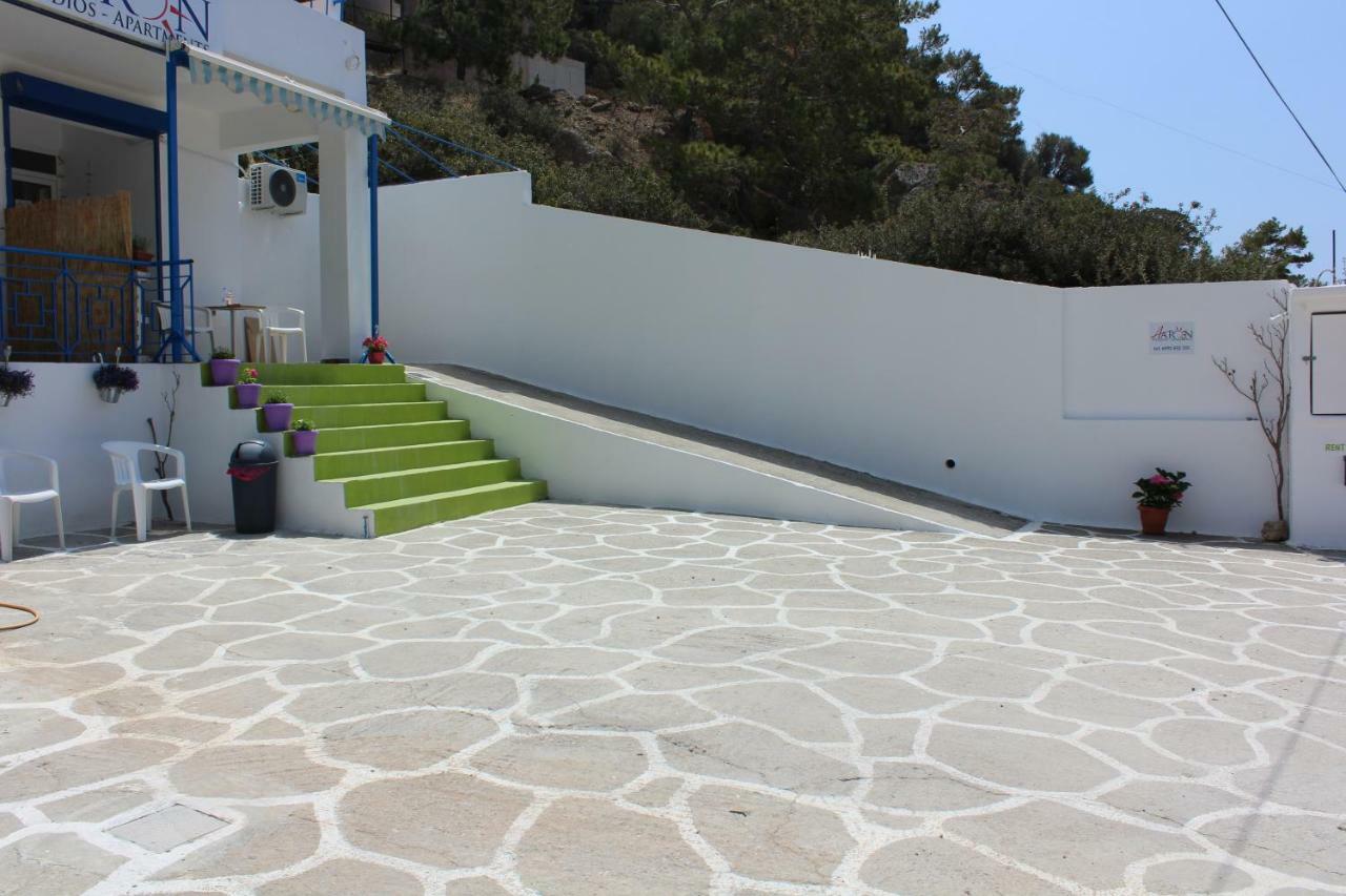 Aaron Studios Apartments Agia Fotia  Luaran gambar